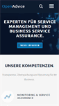 Mobile Screenshot of openadvice.de